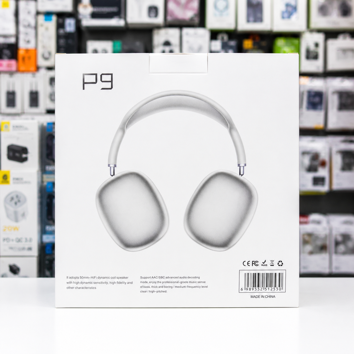 P9 Wireless Bluetooth Headphones – Premium Sound, Comfortable Over-Ear Design