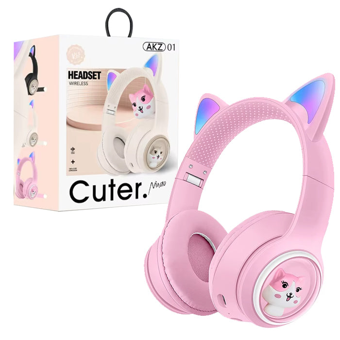 AKZ01 Wireless Headphones | Stylish Over-Ear Design for Music & Calls