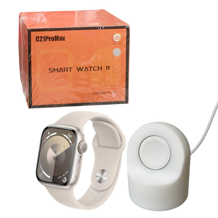 C21 Pro Max Smart Watch 11 with magnetic charger