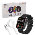 A10 Ultra 3 Smart Watch with 2.30 inch display and magnetic charger